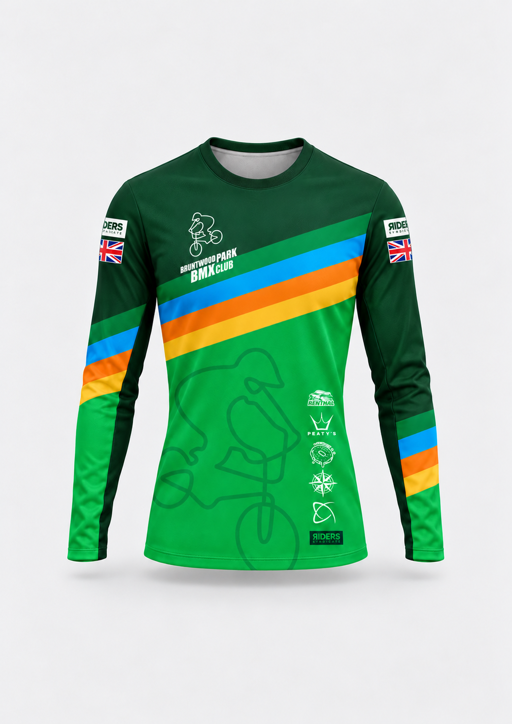 Scaled-down jersey on light grey https://bpbmxclub.org.uk/race-jerseys/